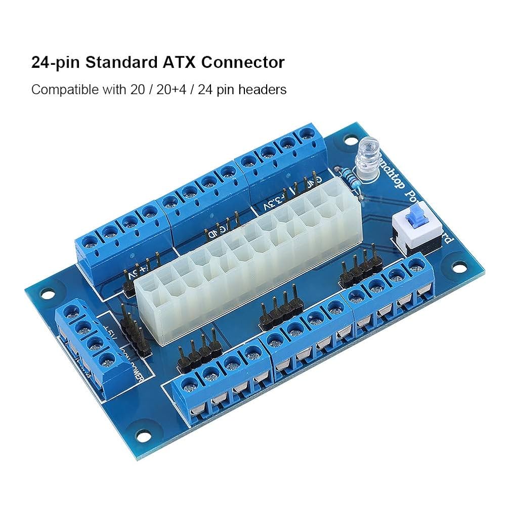 電源ユニット TKMs Amazon | ATX電源検証ボード 24/20ピン コンピュータPC用 ATX